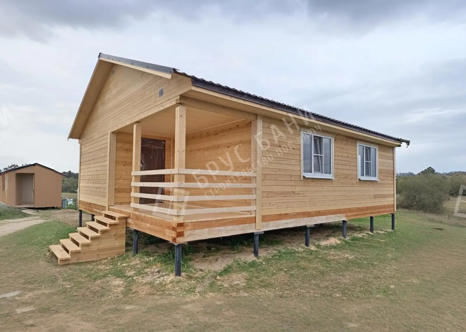 Дом из бруса 8х10. Номер договора 727830