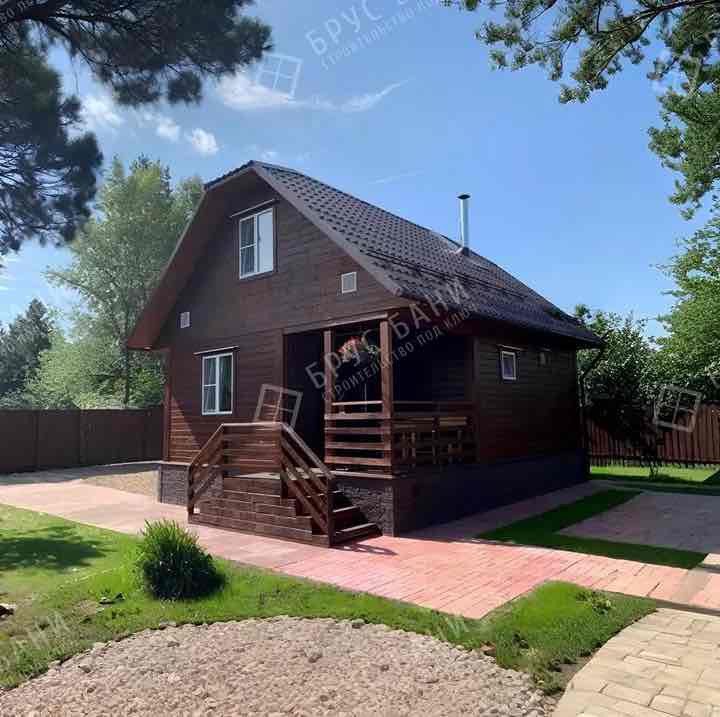 Баня из бруса 6х7.5 Люберцы