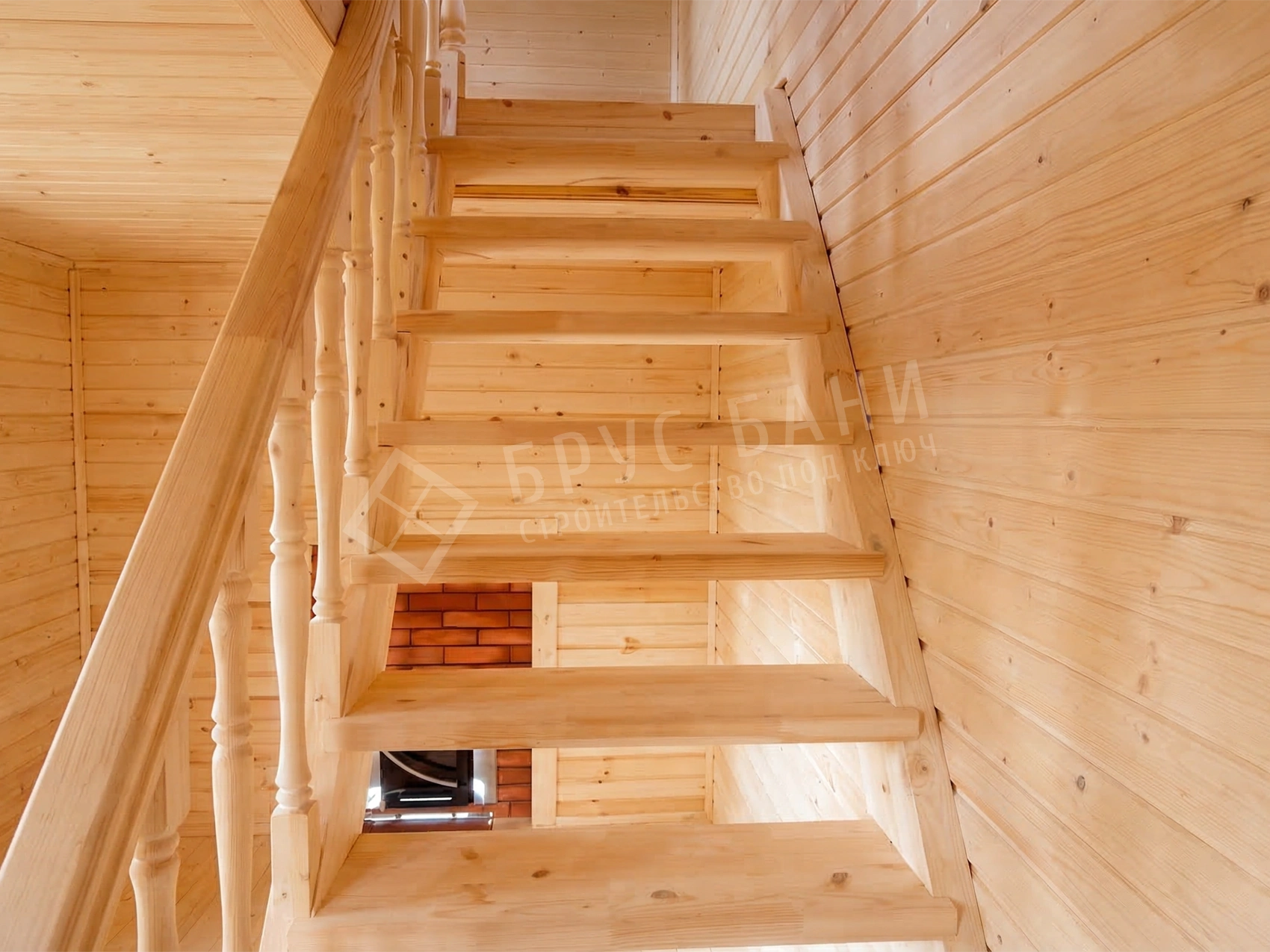 Лестница в бане
