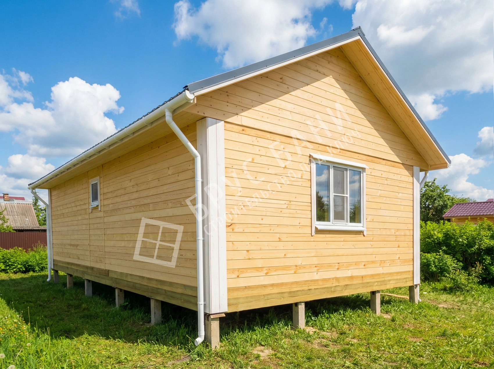 дом из бруса