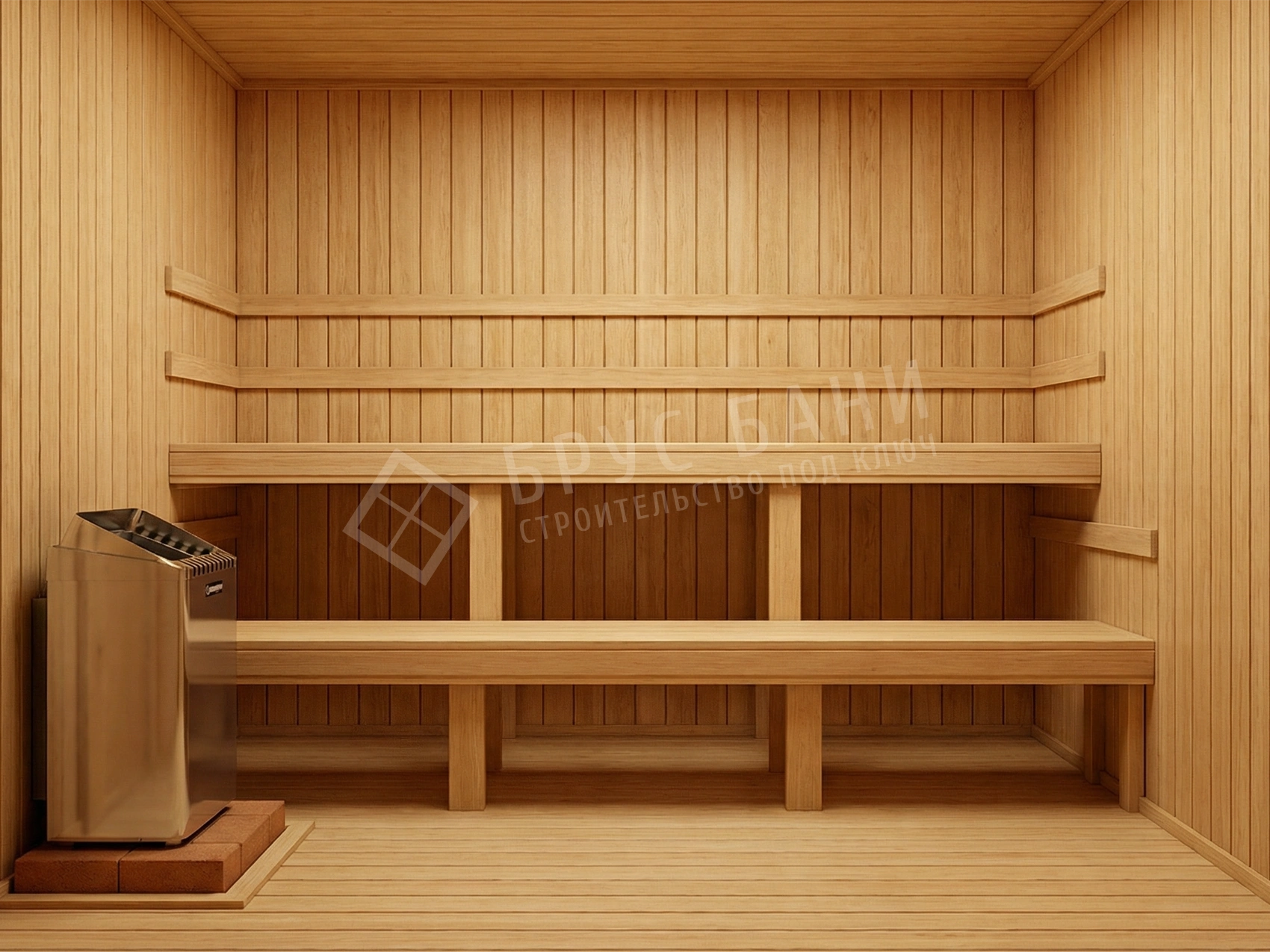 Полок в парной