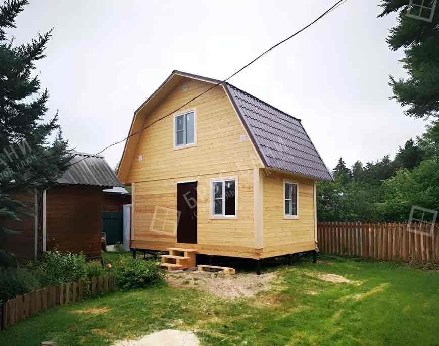 Баня из бруса 4х6 Гатчина