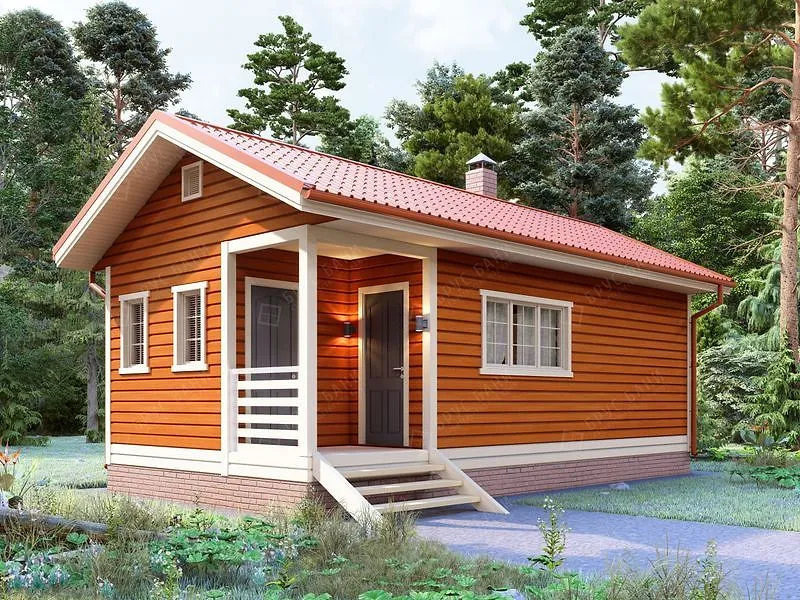 Баня из бруса Багратионовск 4.5x9 Баня из бруса Багратионовск 4.5x9