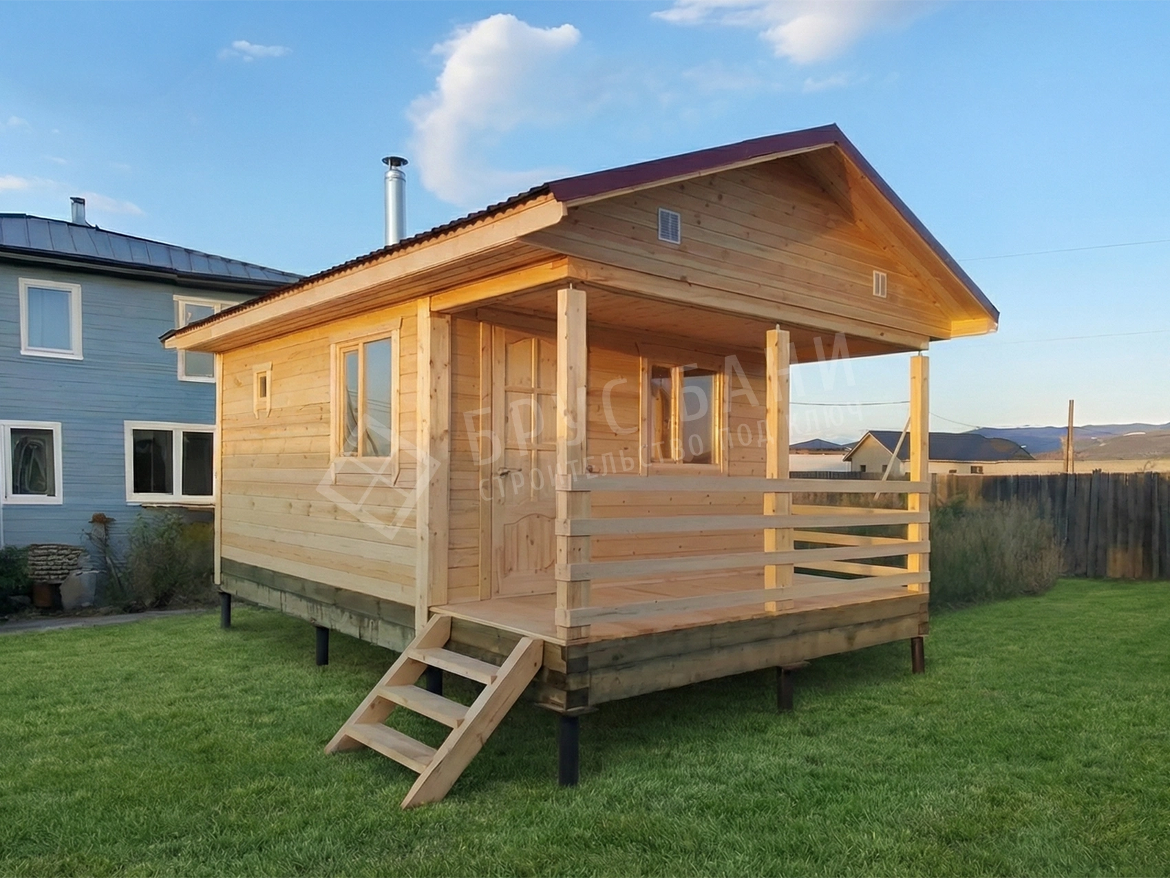 Баня из бруса 