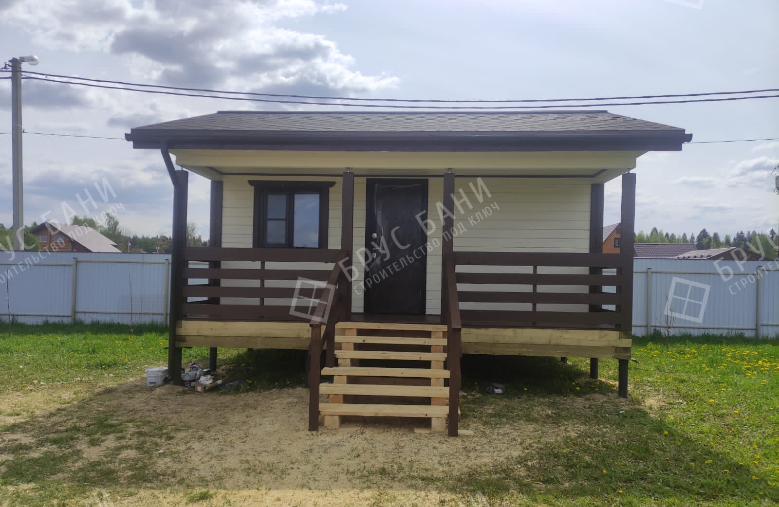 Баня из бруса 5.25х6 Касимов