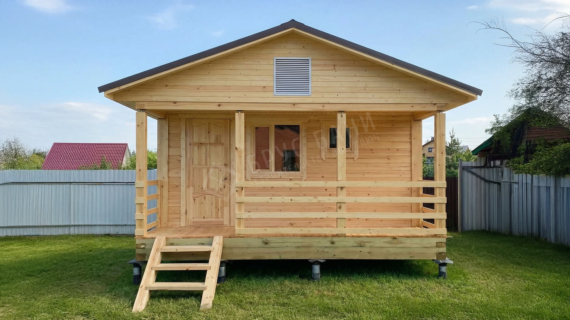 Баня из бруса  4.5х5 Тихорецк