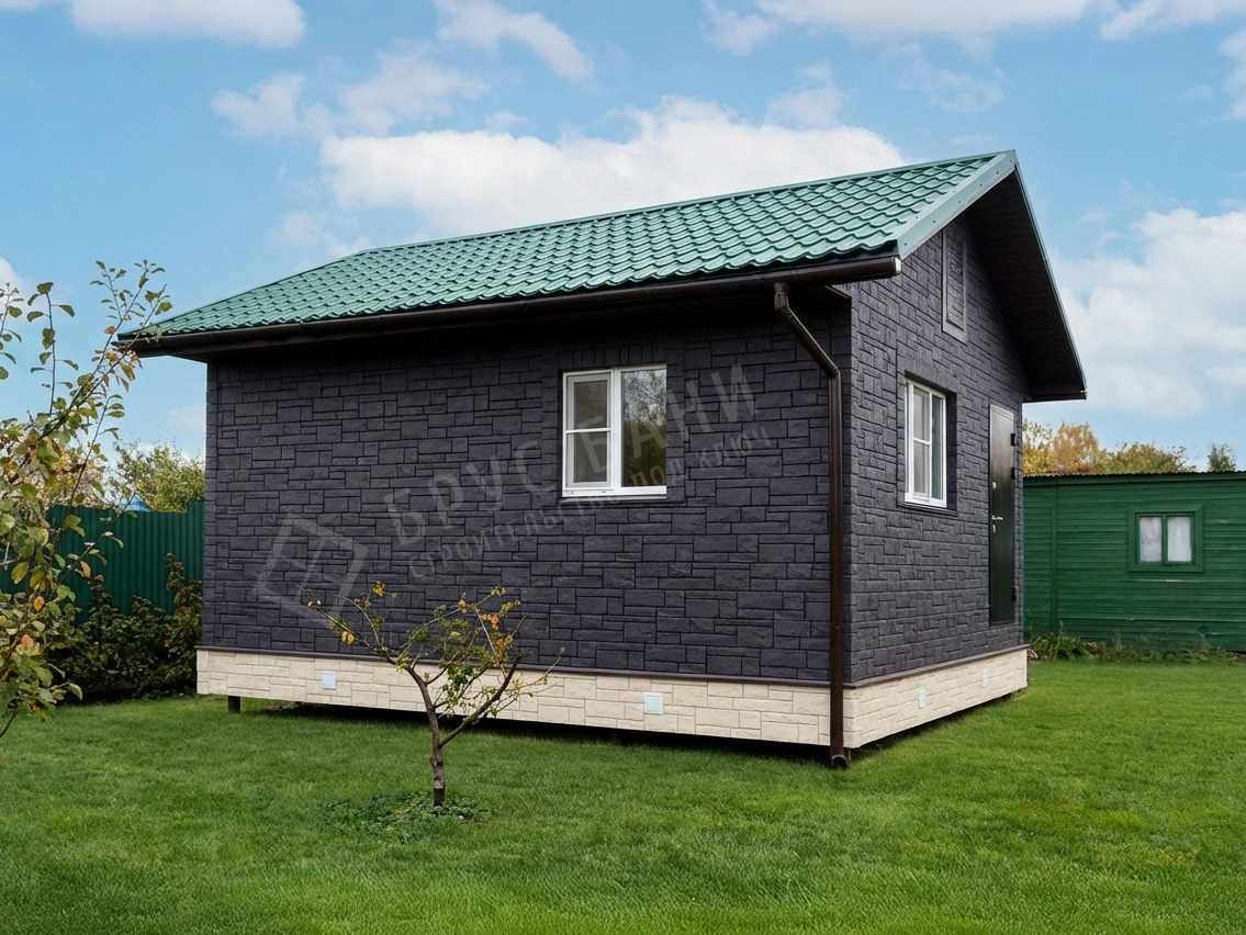 Каркасная баня 5х6