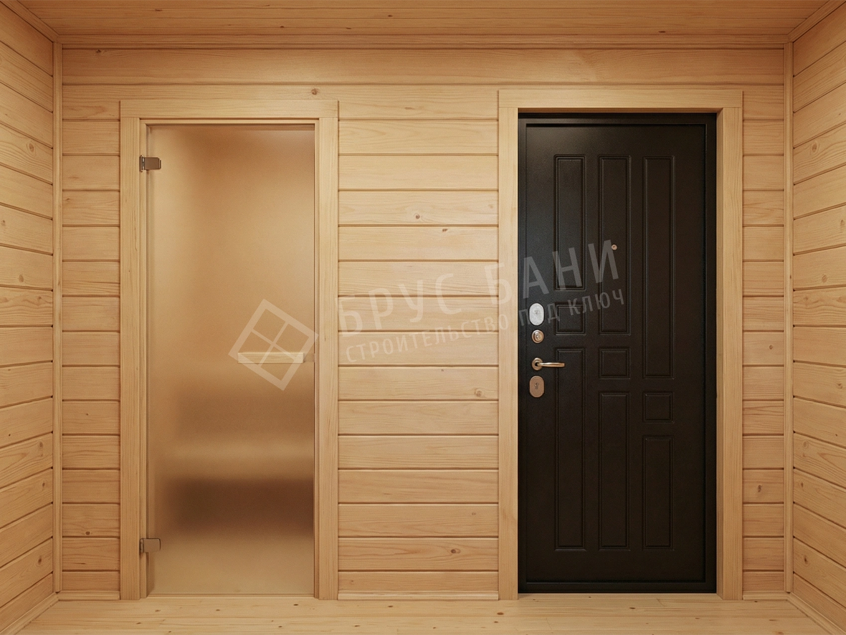 Двери в бане