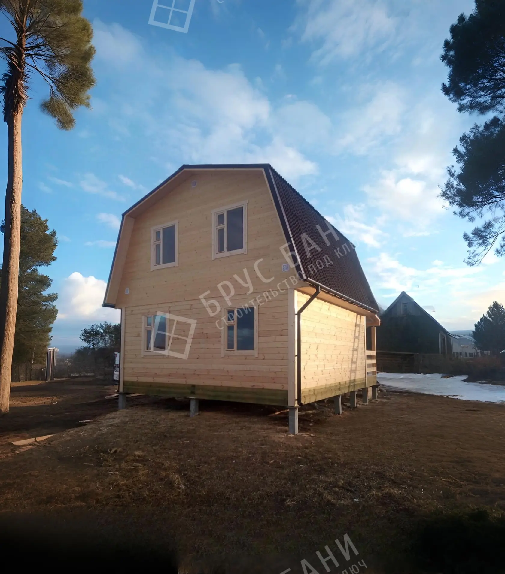 Дом из бруса 6х6