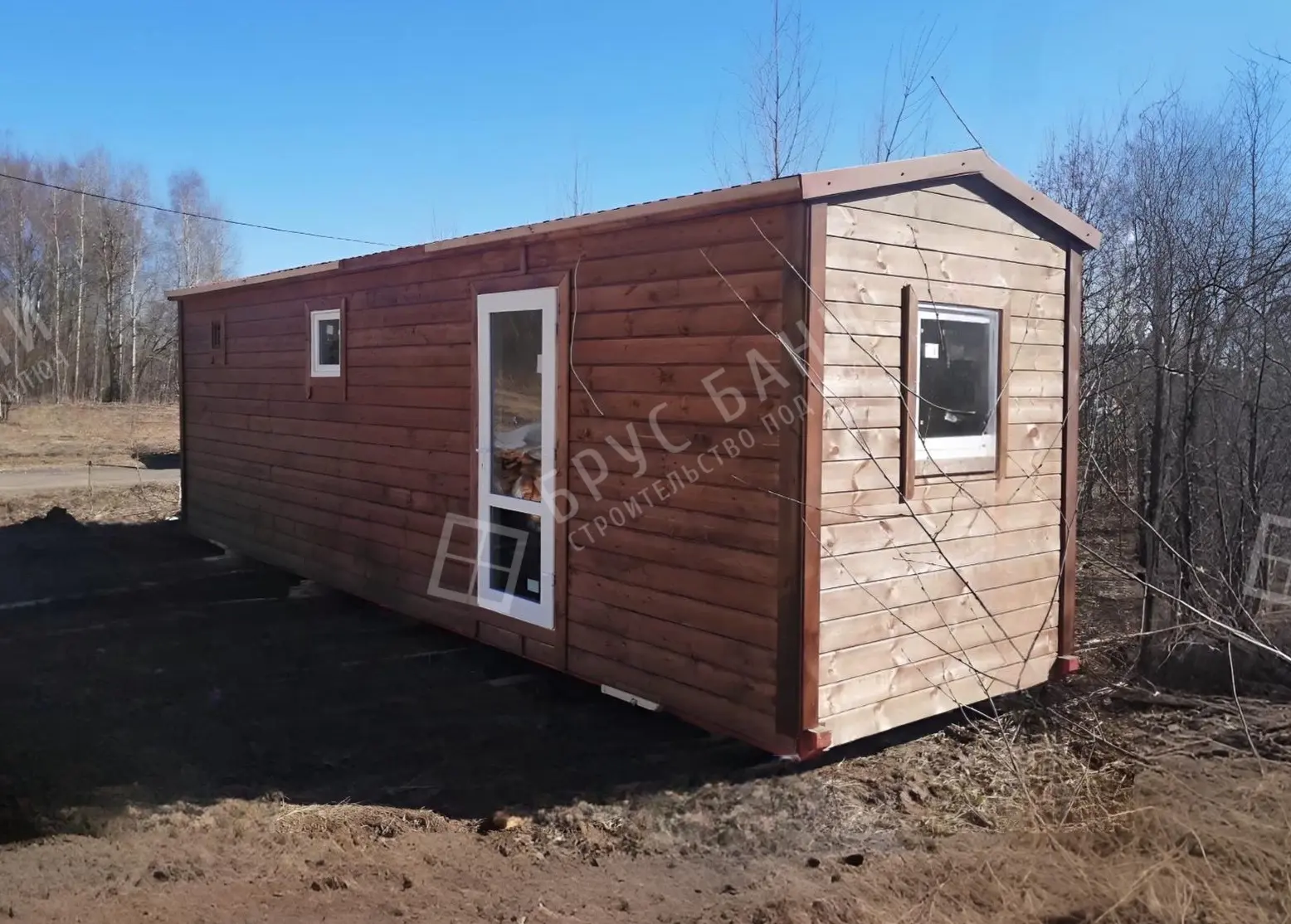 Готовая баня баня 2,3х8. Номер договора 301499