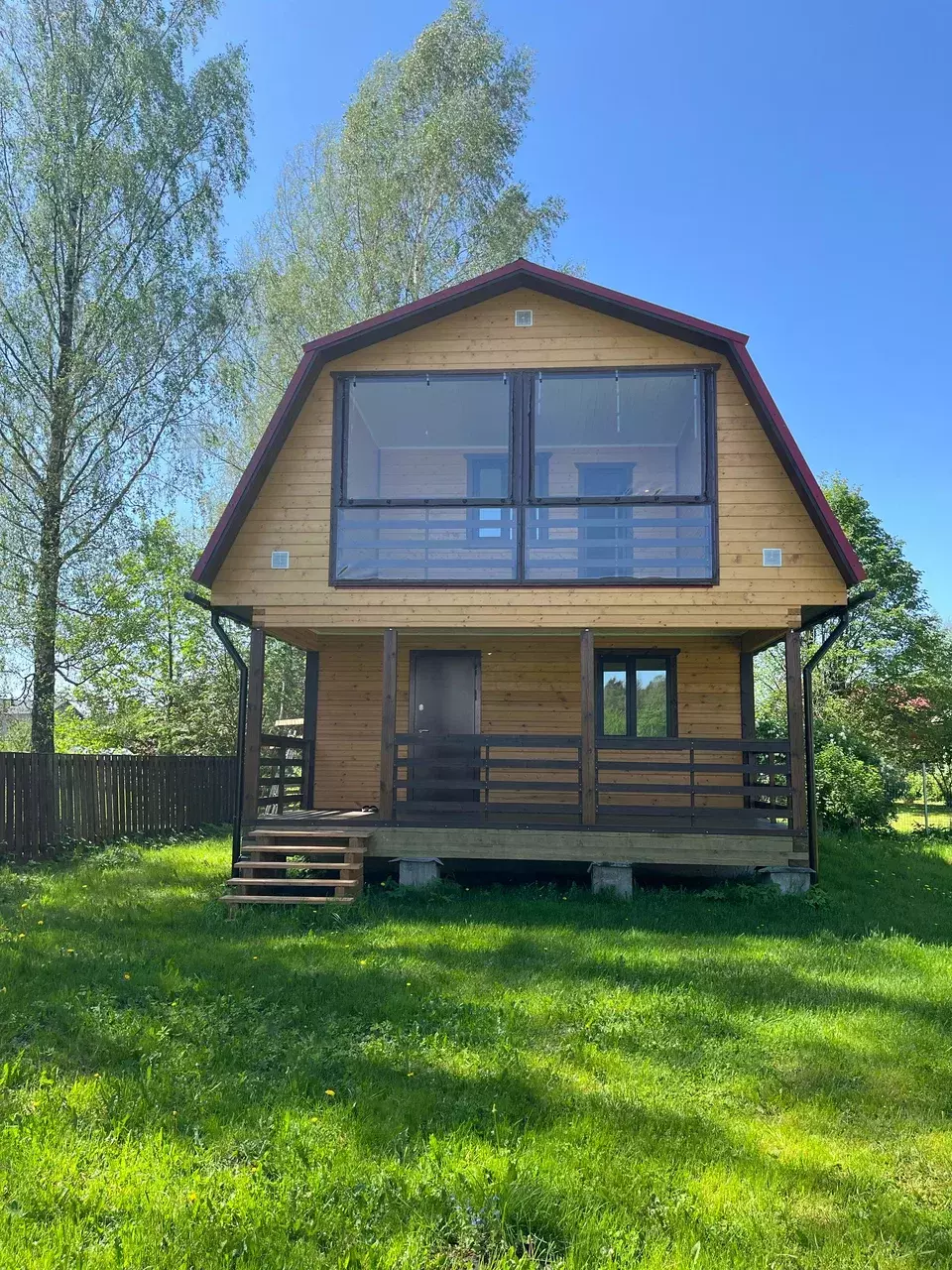 Дом из бруса 6х8,5