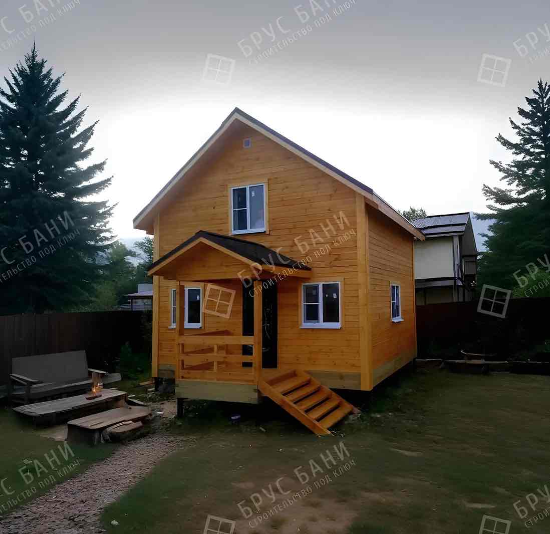 Баня из бруса 5х6 Плесецк