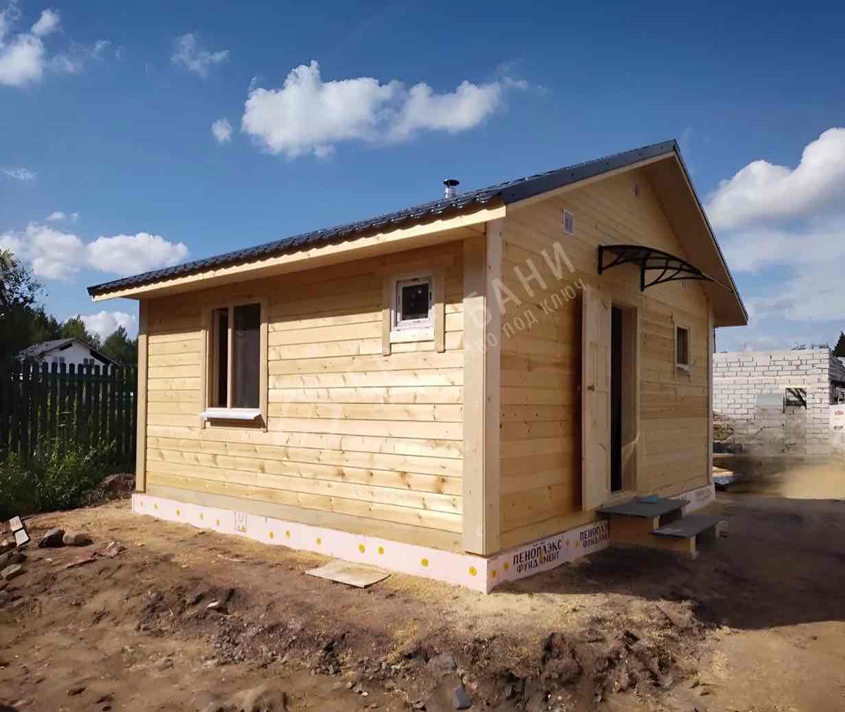 Баня из бруса 5х6 Тутаев