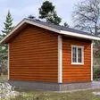 Баня из бруса 3x5 - фотография справа