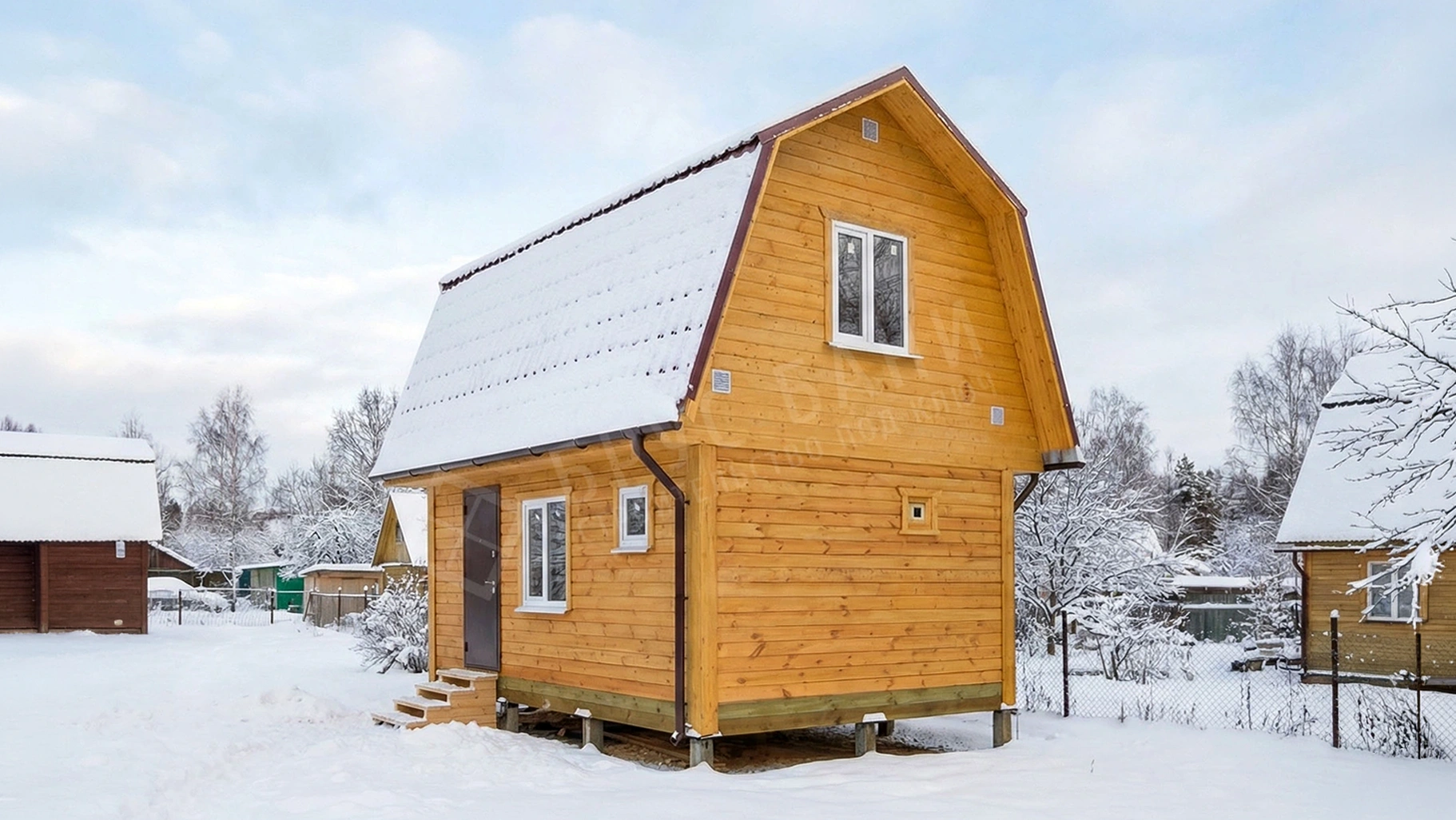 Баня из бруса 4х6 Сокольники