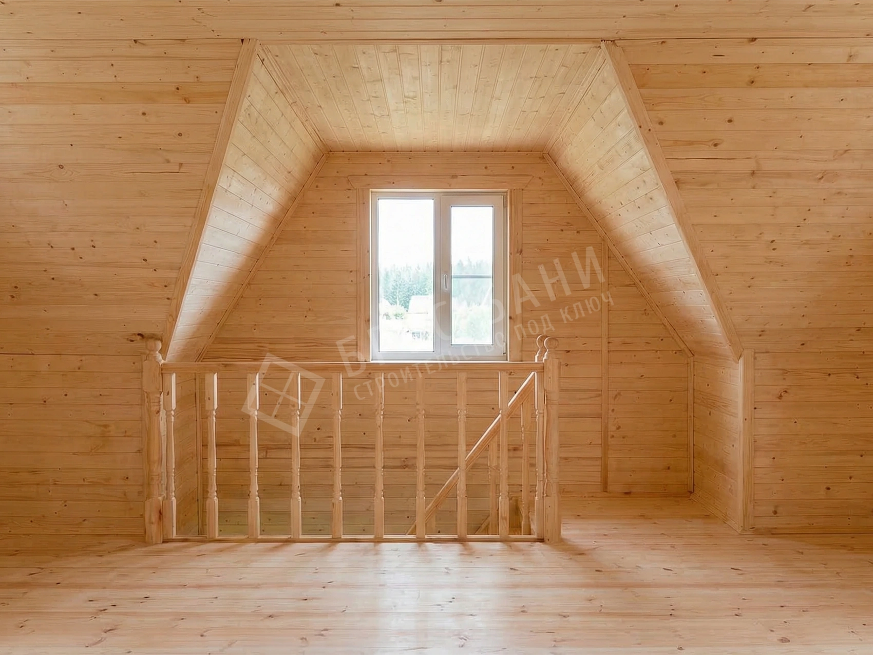 Мансарда внутренняя отделка