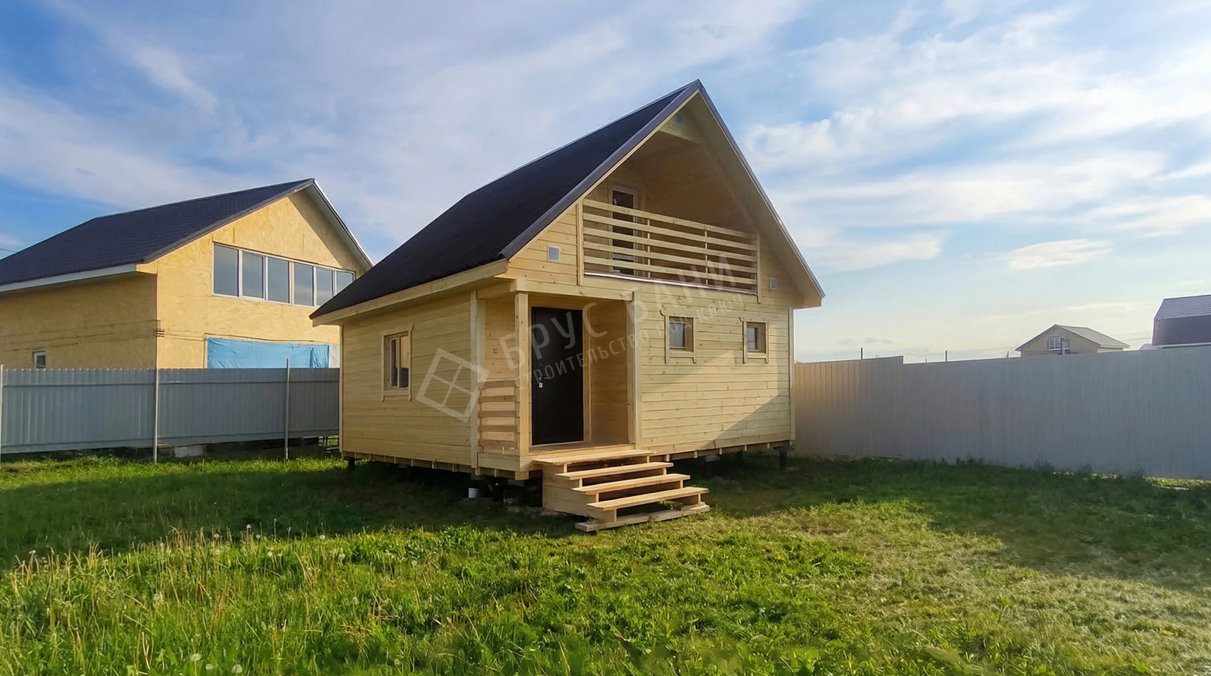 Каркасная баня 6х6 Беломорск