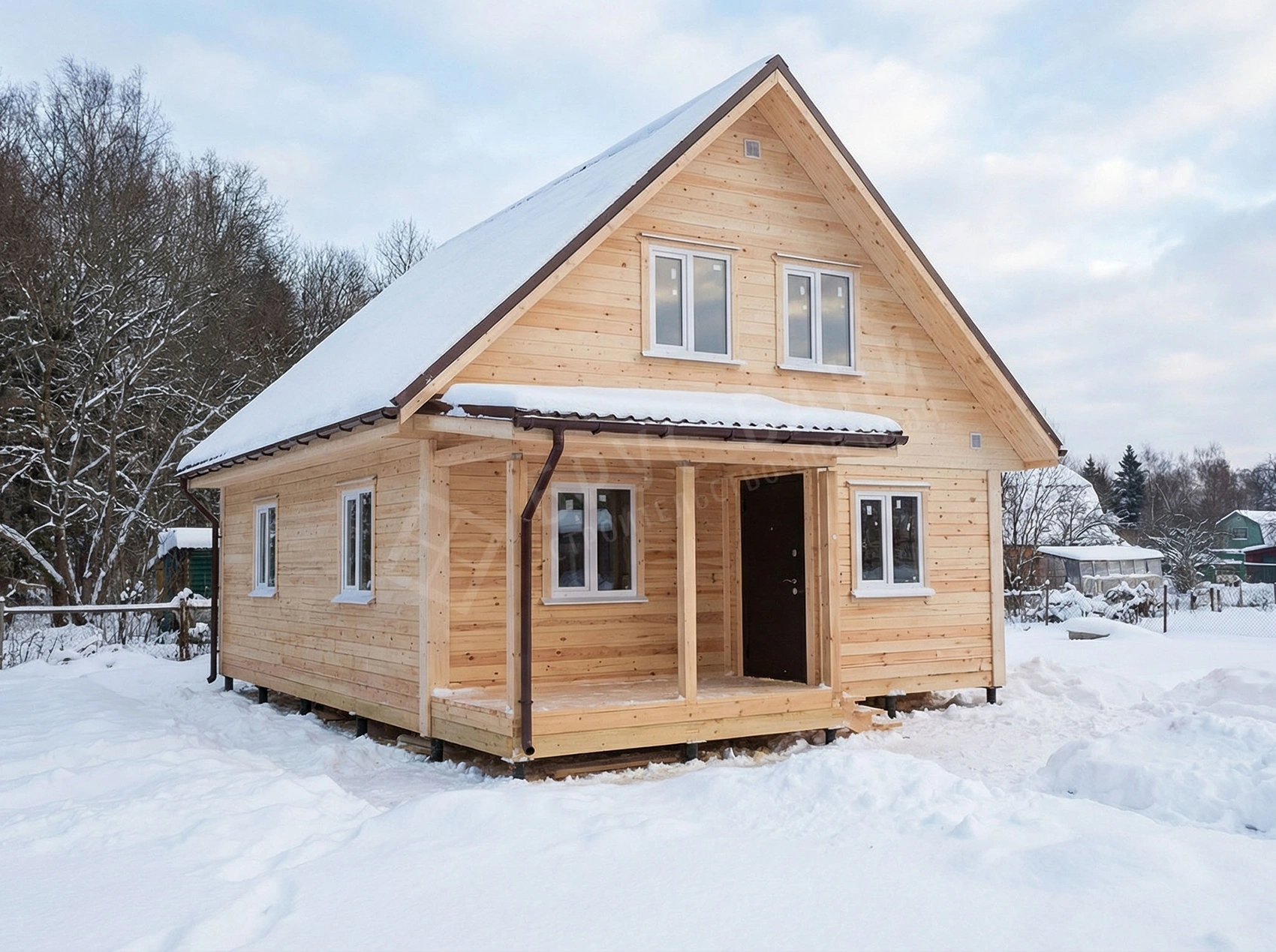 Баня из бруса 7х7