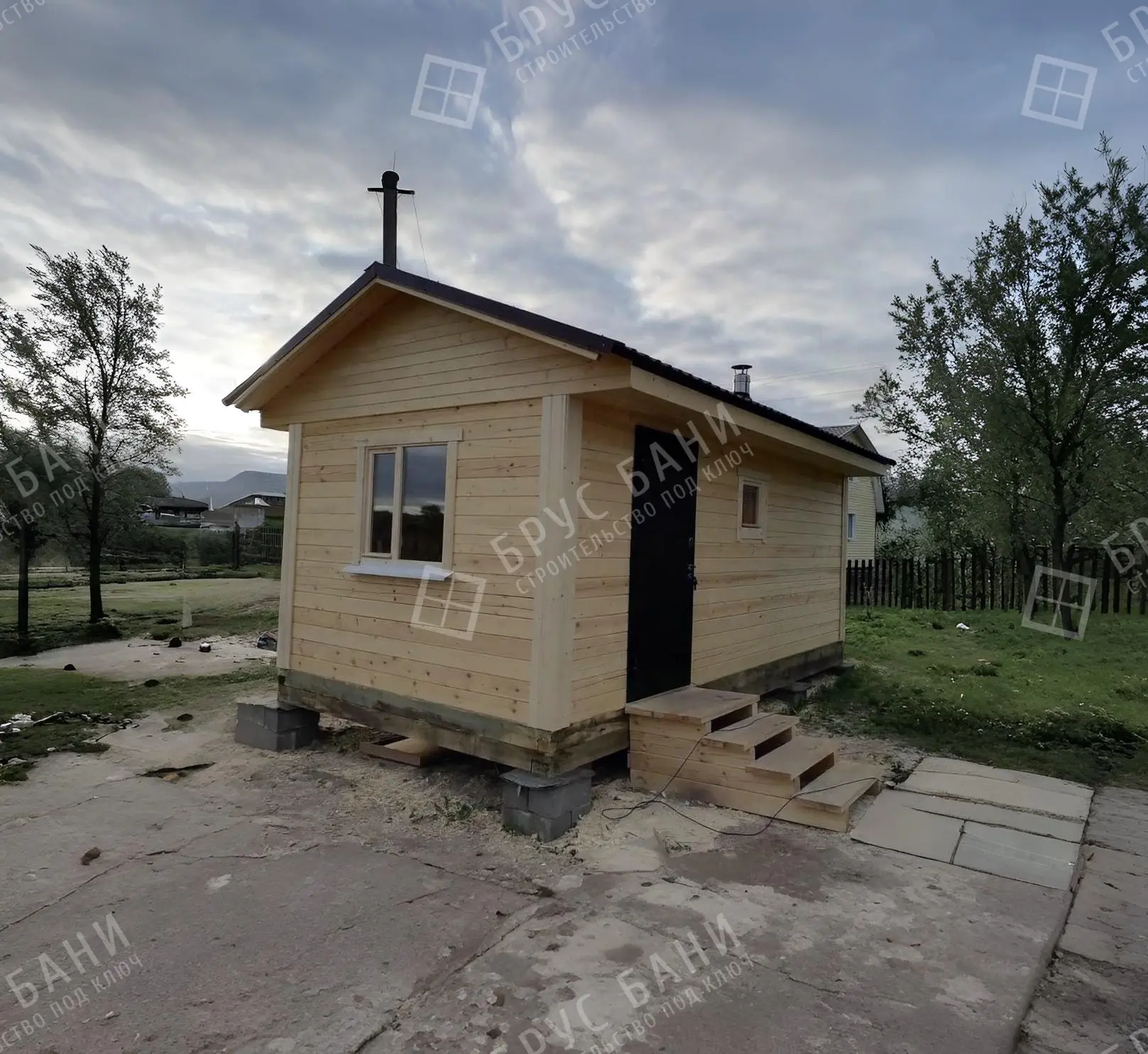 Баня из бруса 3х6