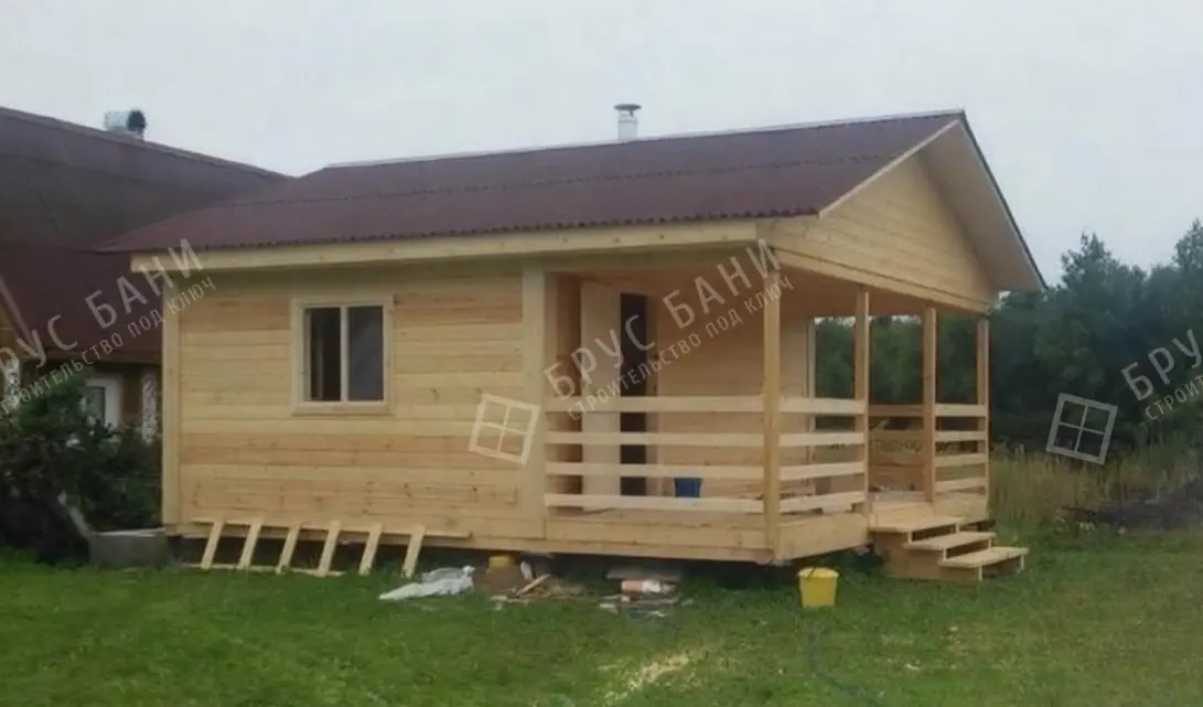 Баня из бруса 6х6
