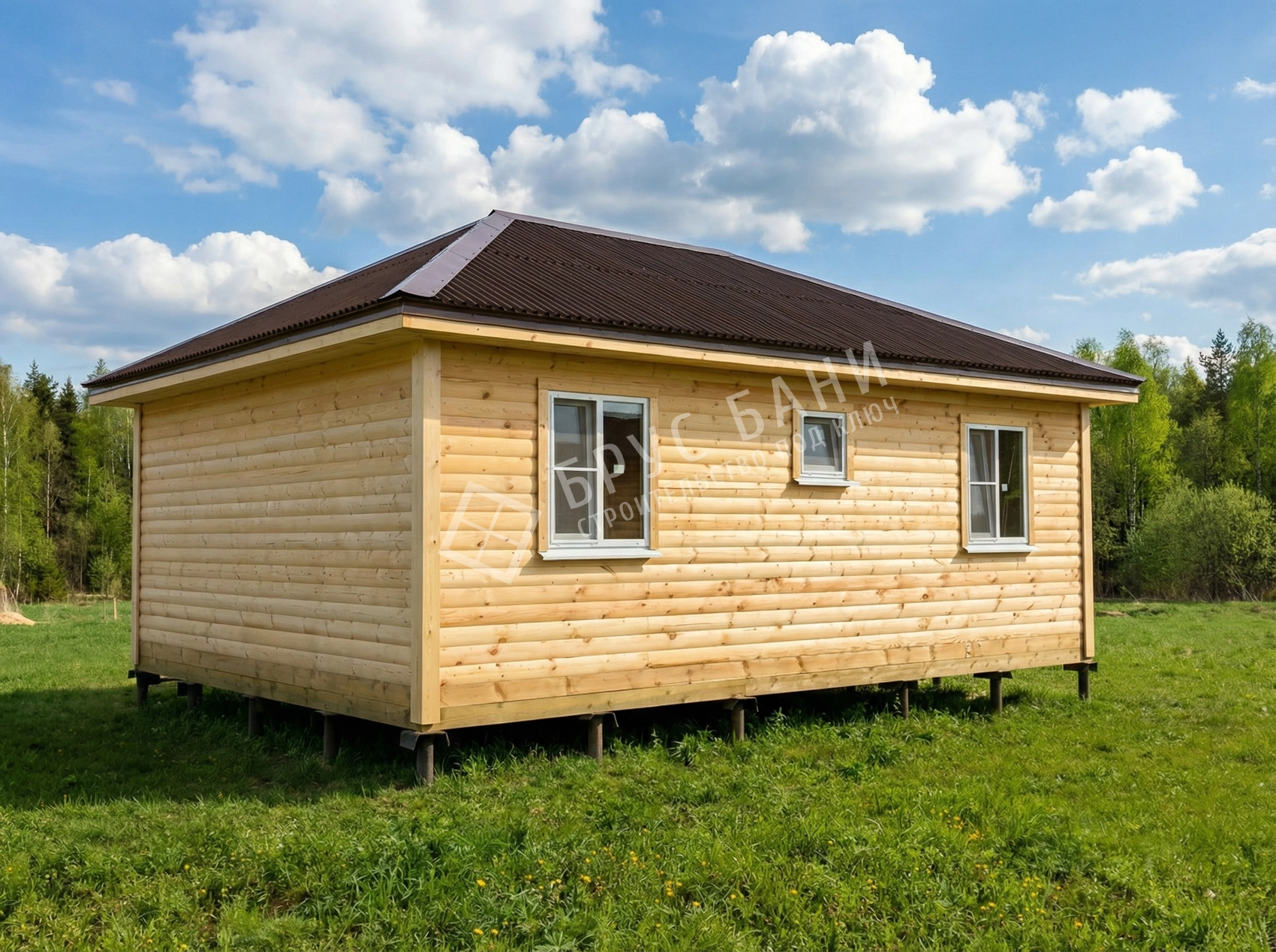 дом из бруса