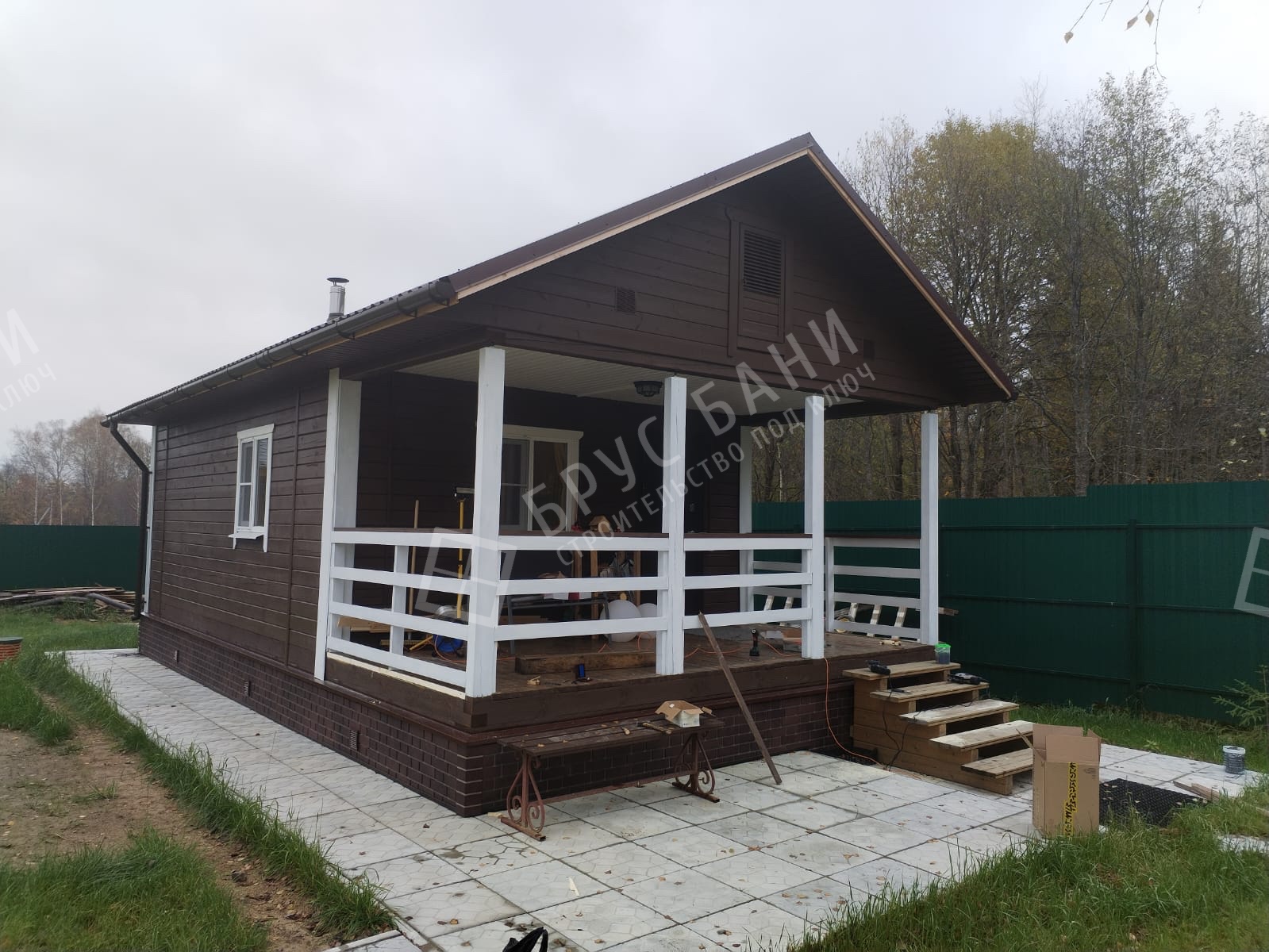 Баня из бруса 4х6 Смоленск
