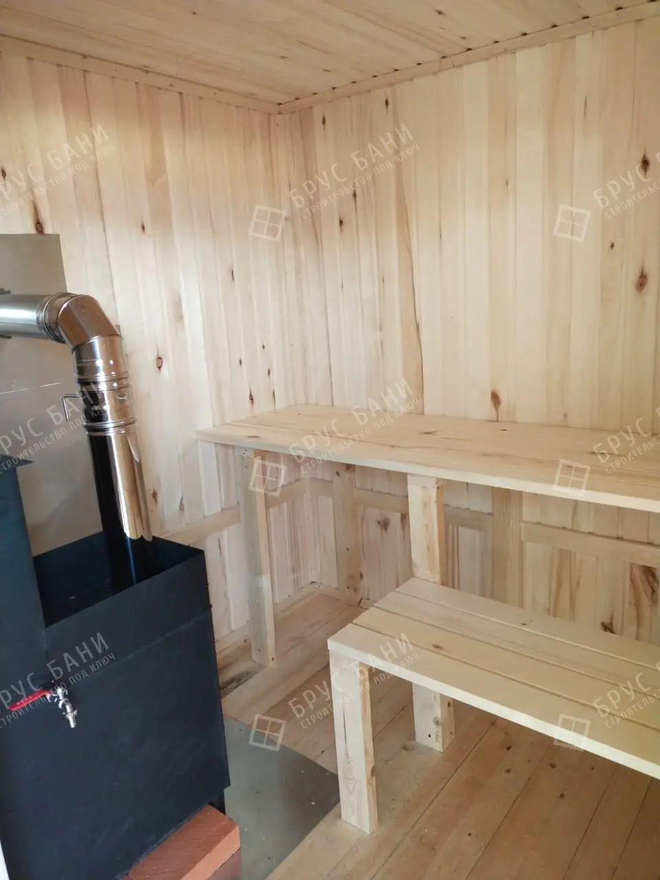 Полок в парной