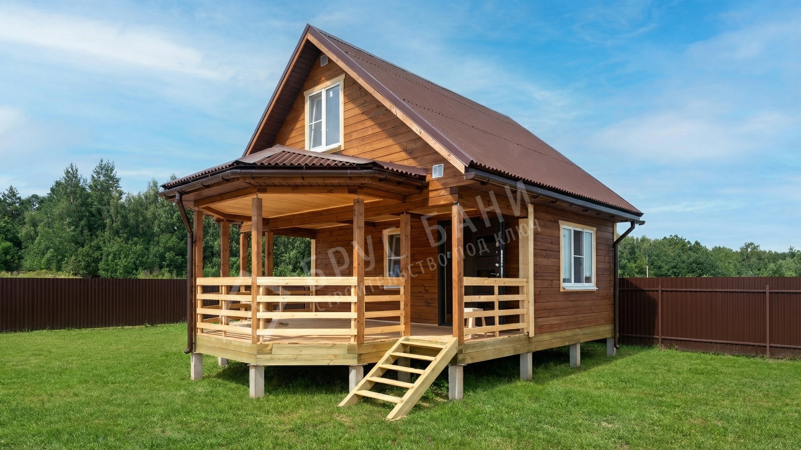 Баня из бруса 6х6 Одинцово