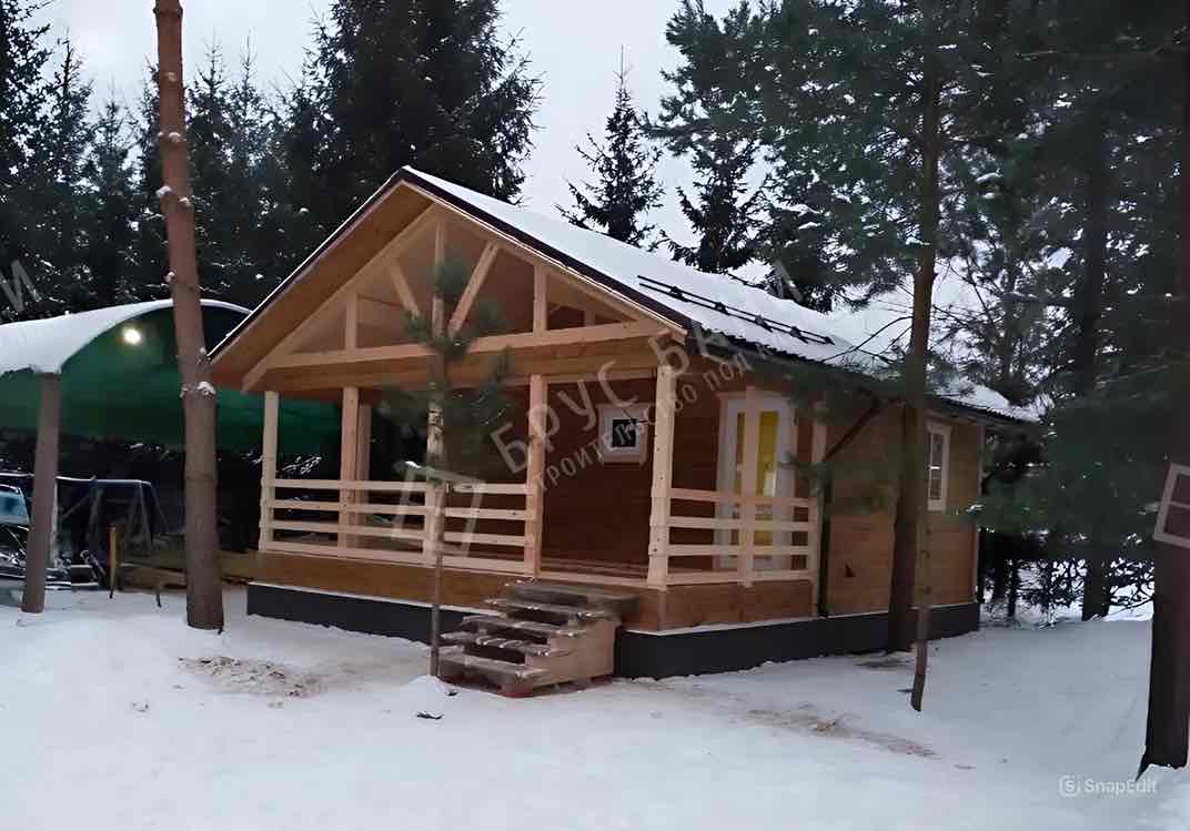 Каркасная баня 6х8 Ржев