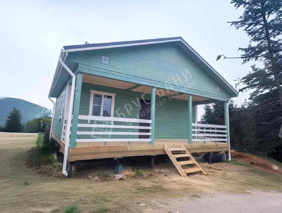 Дом из бруса 8х8 Индивидуальный проект