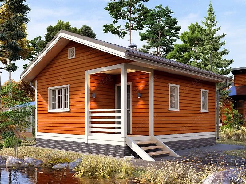 Баня из бруса Светлогорск 6x7