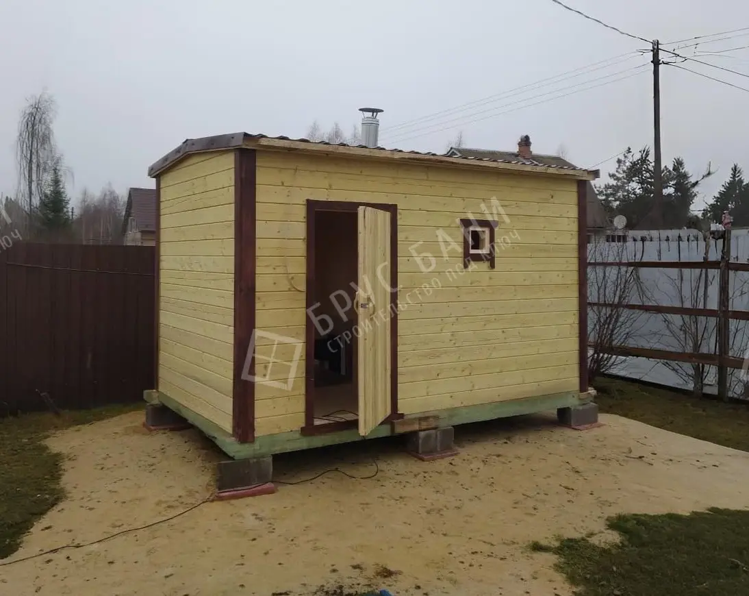 Готовая баня 2.3х4 Руза