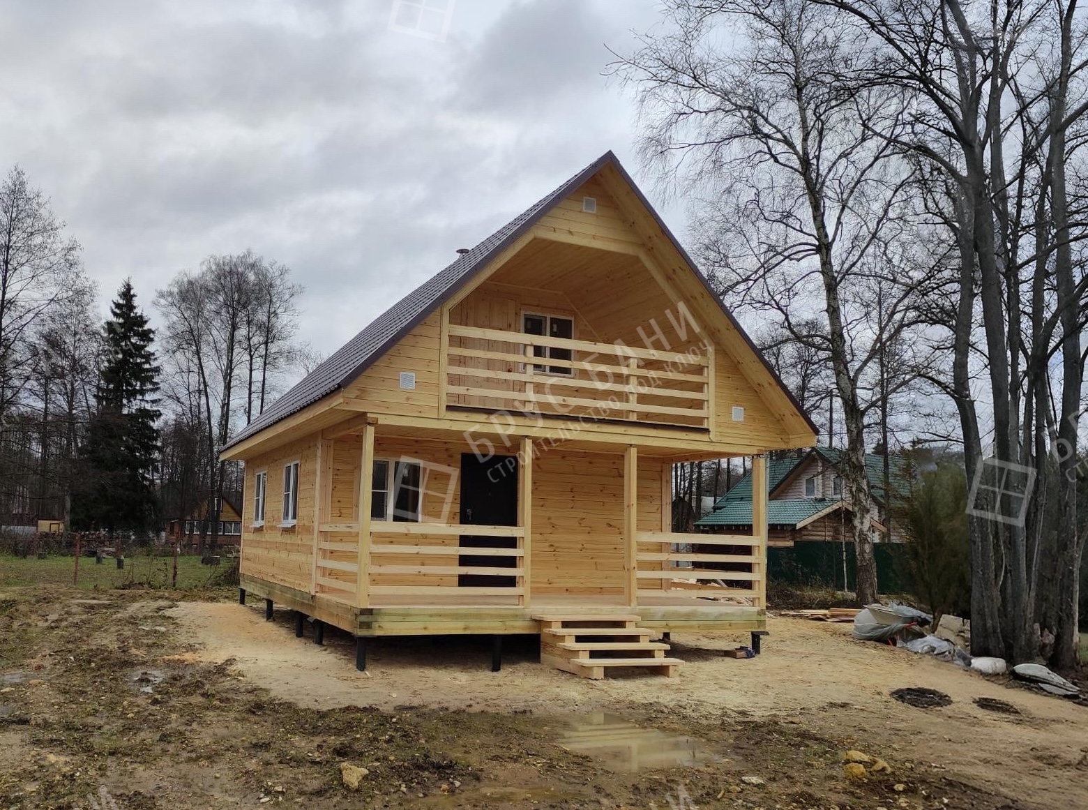 Баня из бруса 6х6 Всеволожск