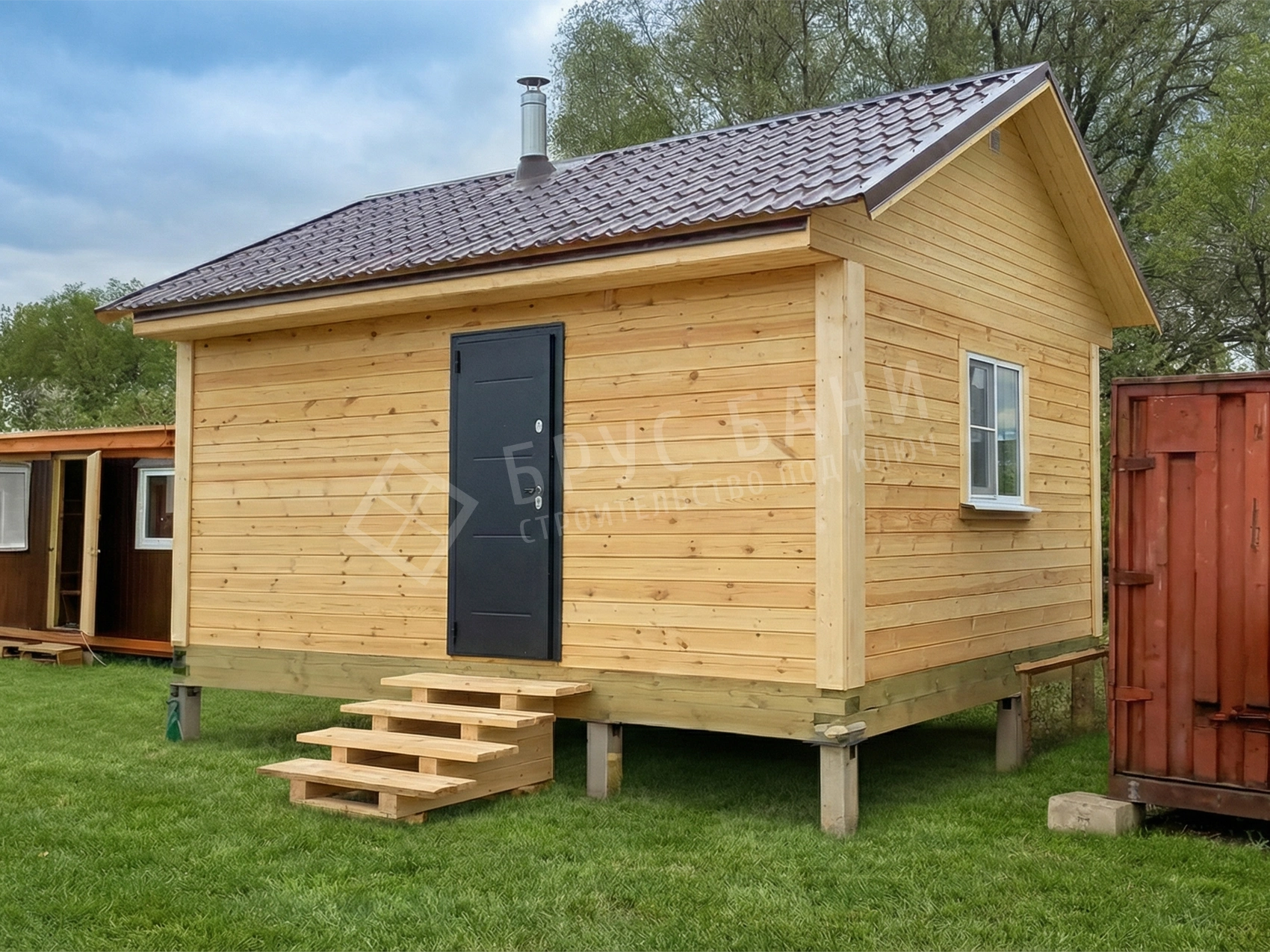 Баня из бруса