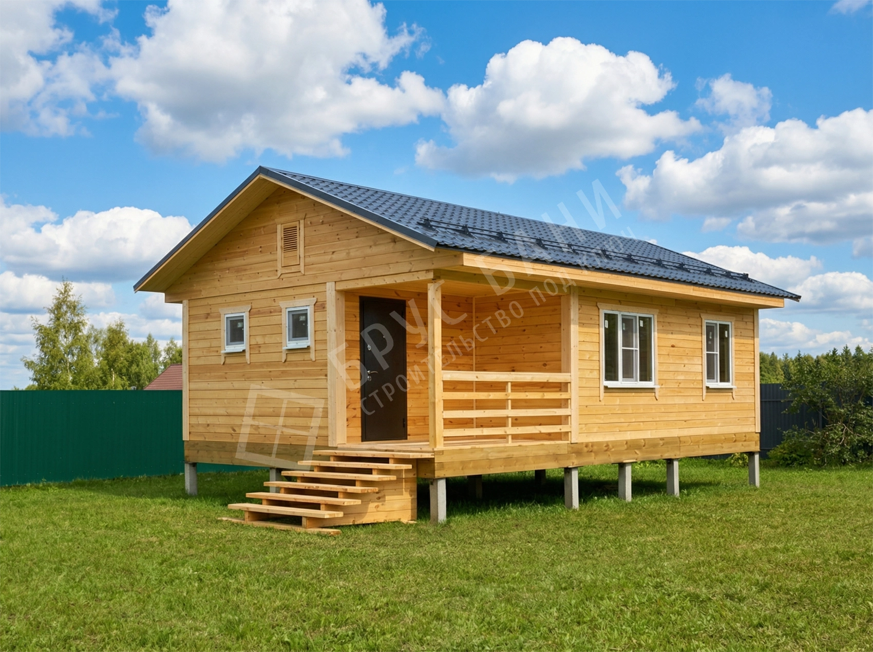 Дом из бруса 6х9