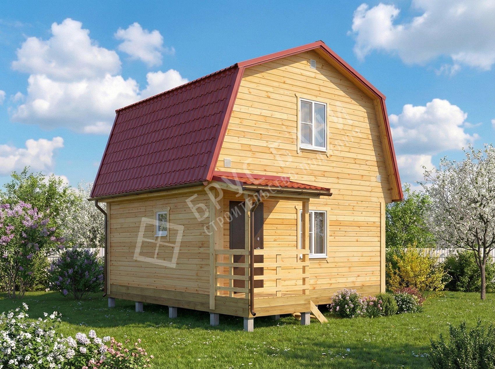 Дом из бруса 6х6