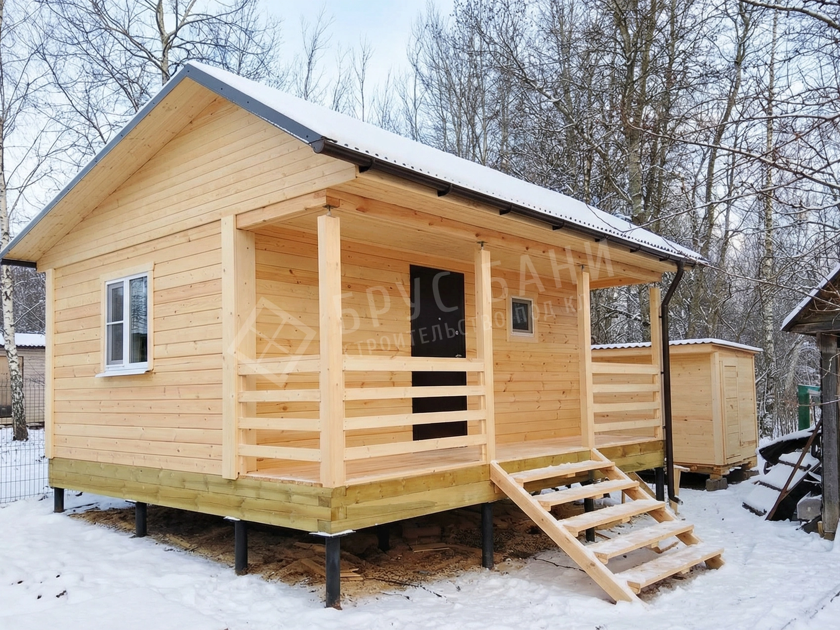 Баня из бруса 5,25х6