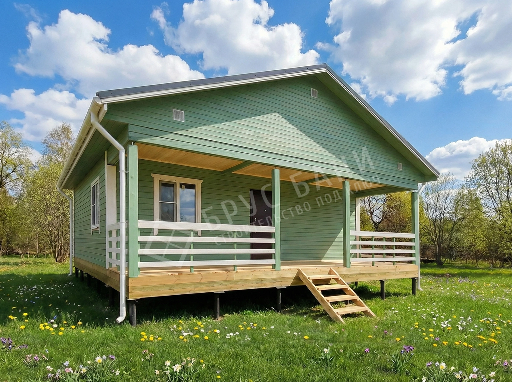 Дом из бруса