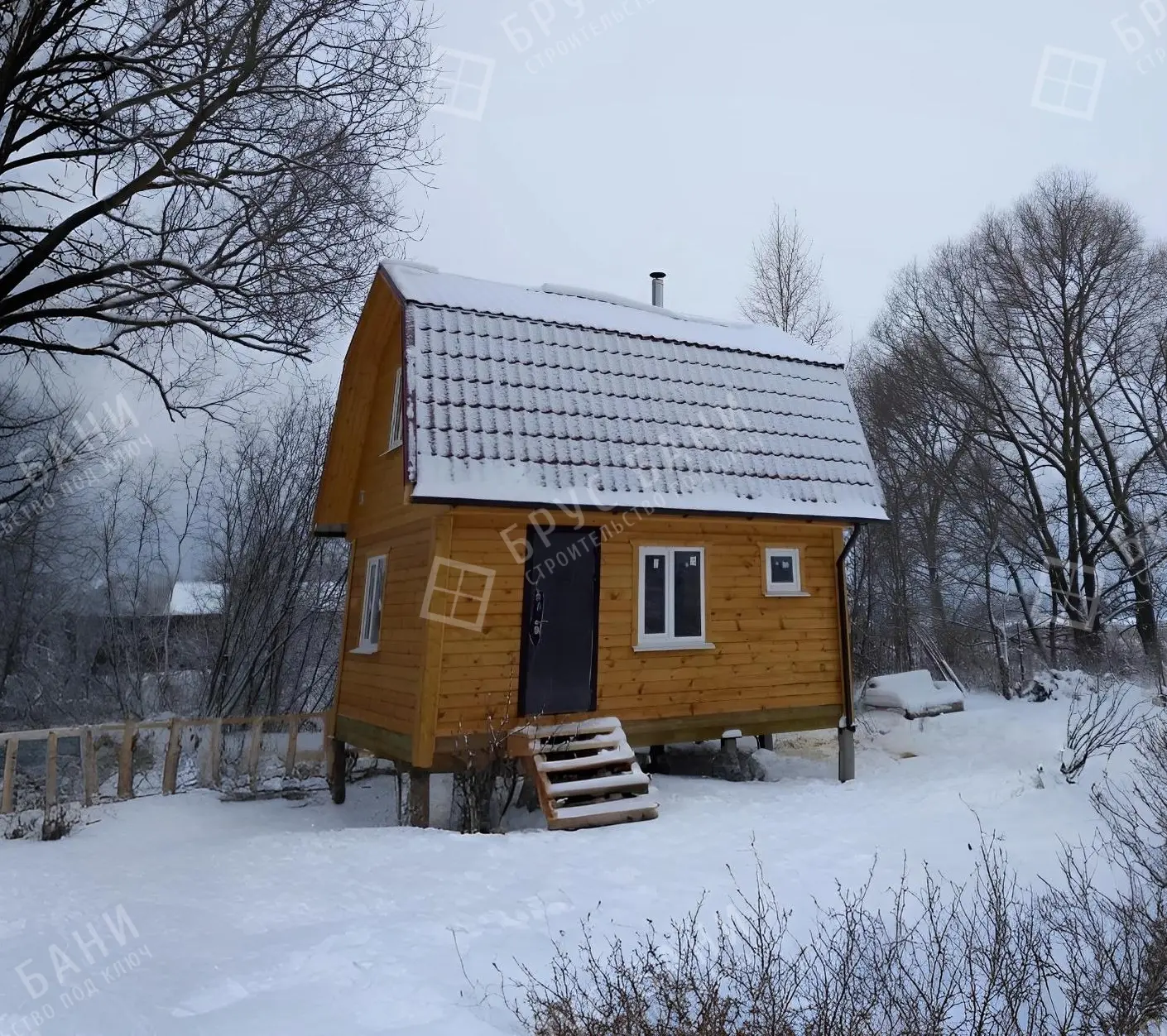 Баня из бруса 4х6