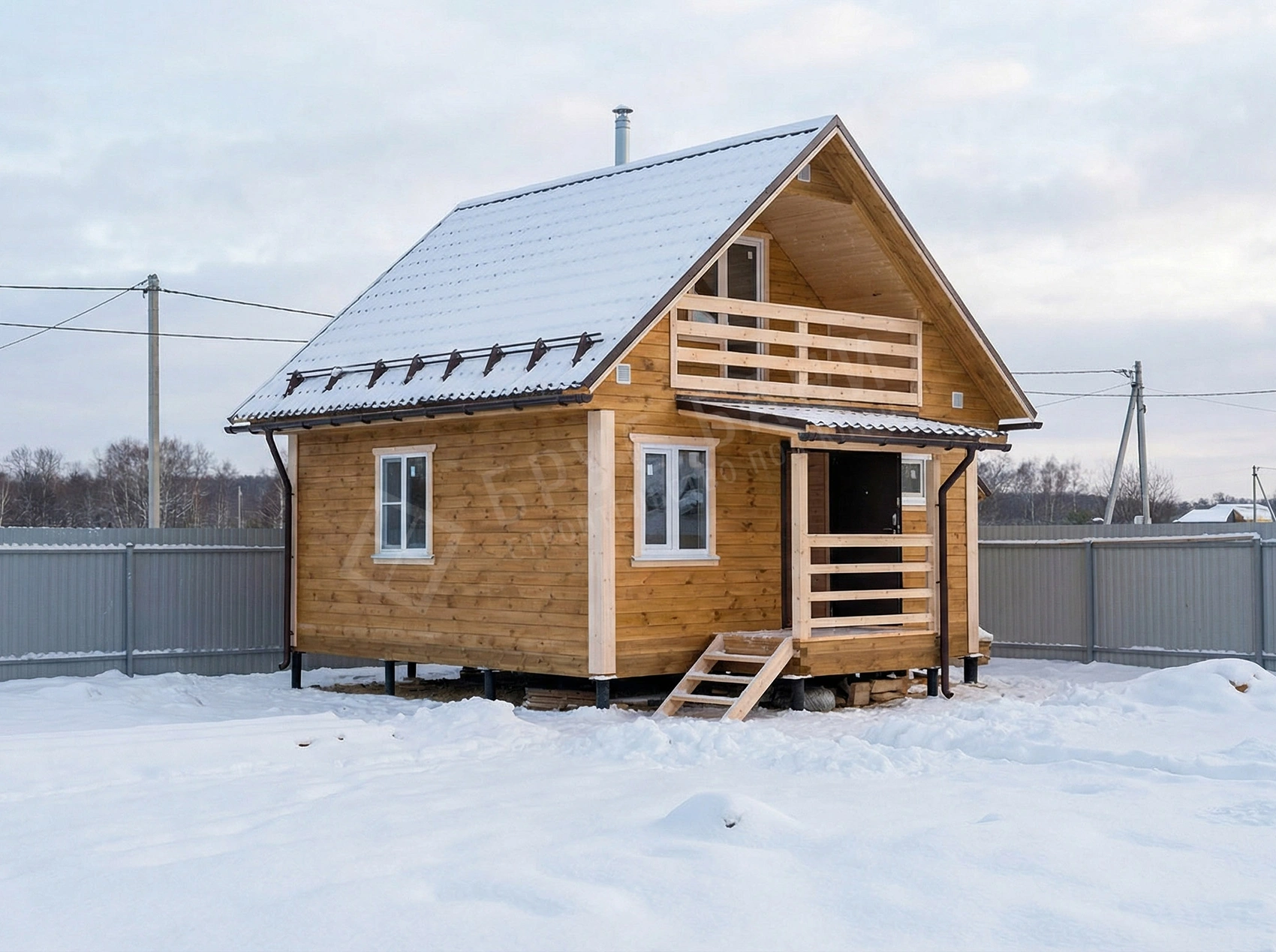 Баня из бруса  6х6