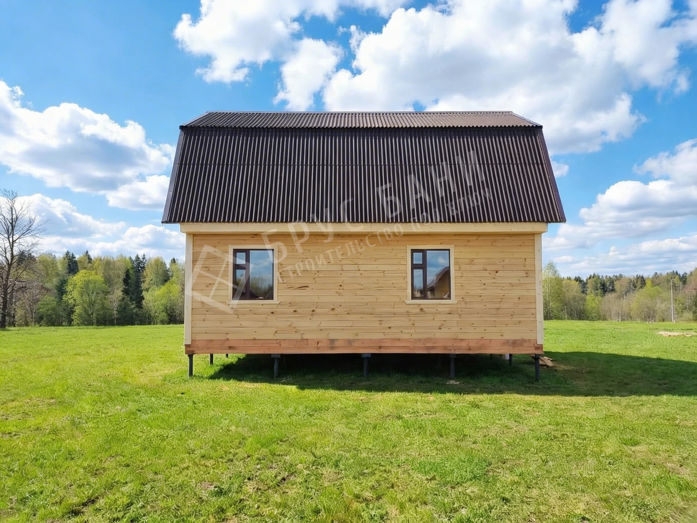 Дом из бруса 6х8