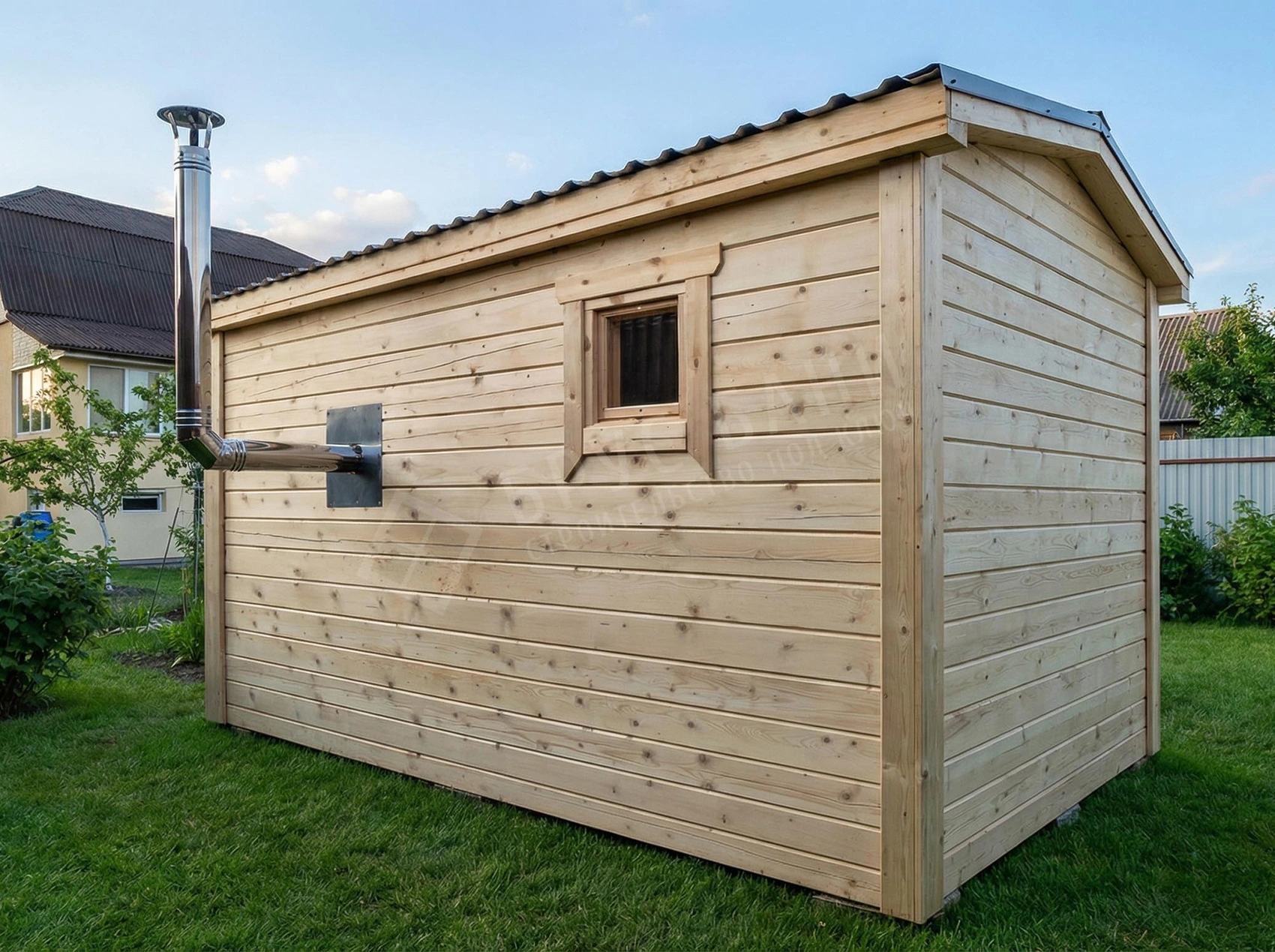 Готовая баня 2,3х4