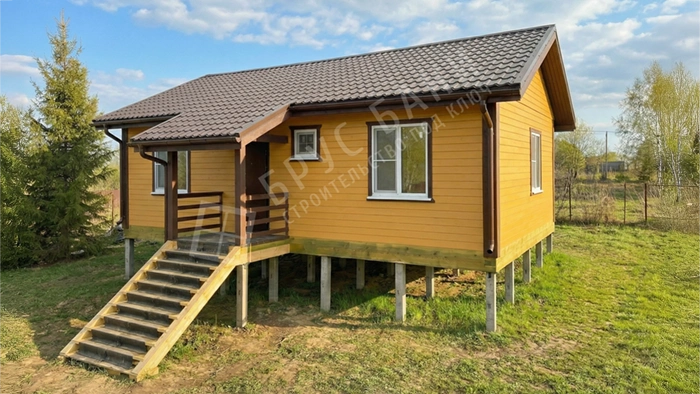 Дом из бруса 7х10 Азов