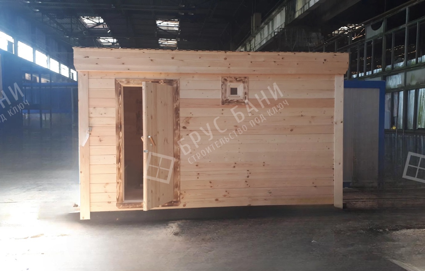 Готовая баня 2.3х4 Руза