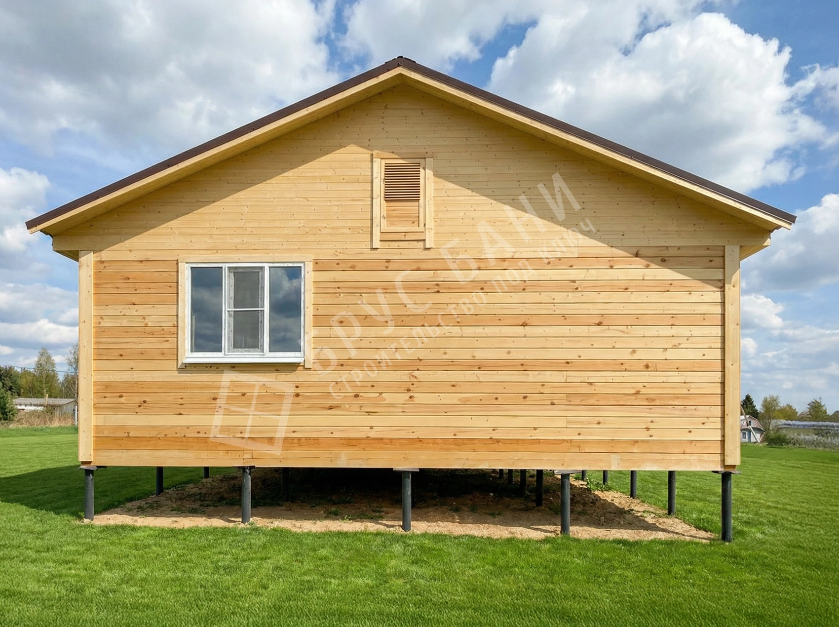 Дом из бруса 