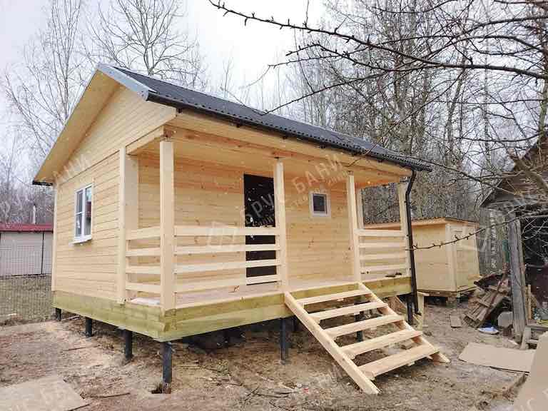Баня из бруса 5.25х6 Касимов