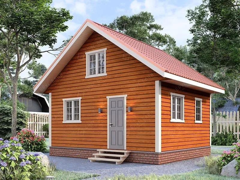 Баня из бруса Высоцк 5x6