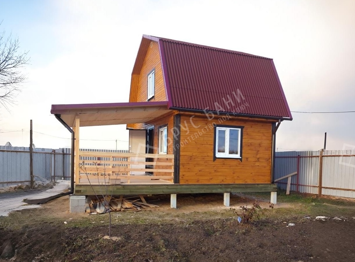 Баня из бруса 4х6 Гатчина