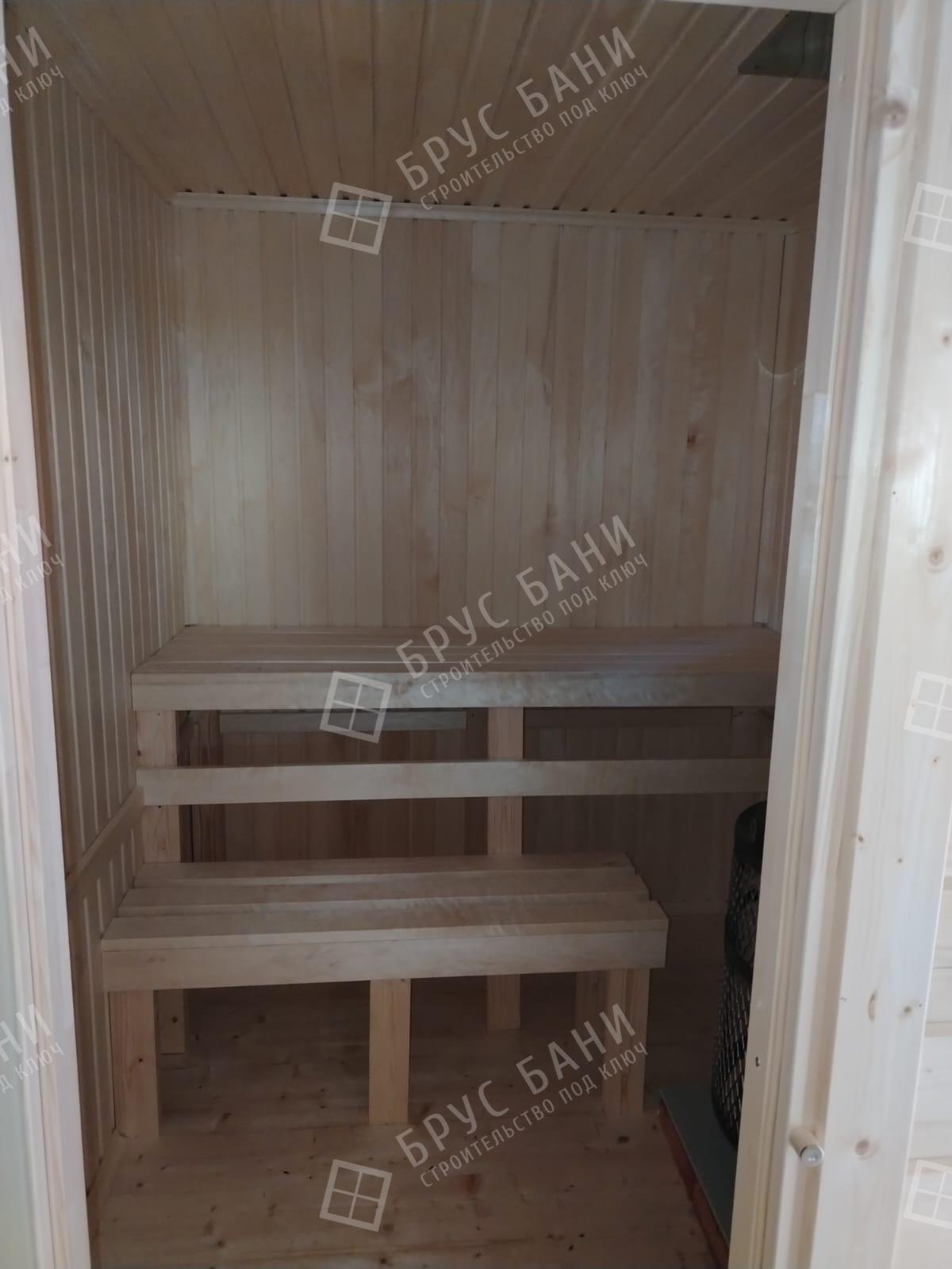 Парная в бане из бруса