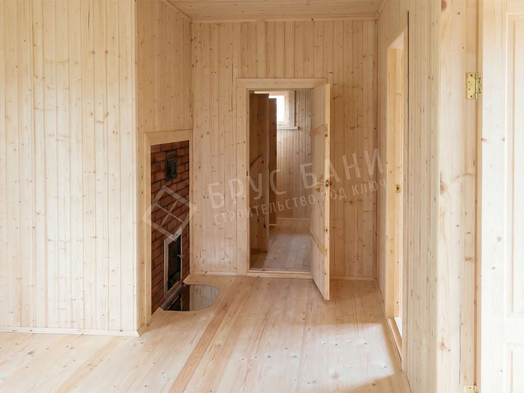 Внутренняя отделка в бане